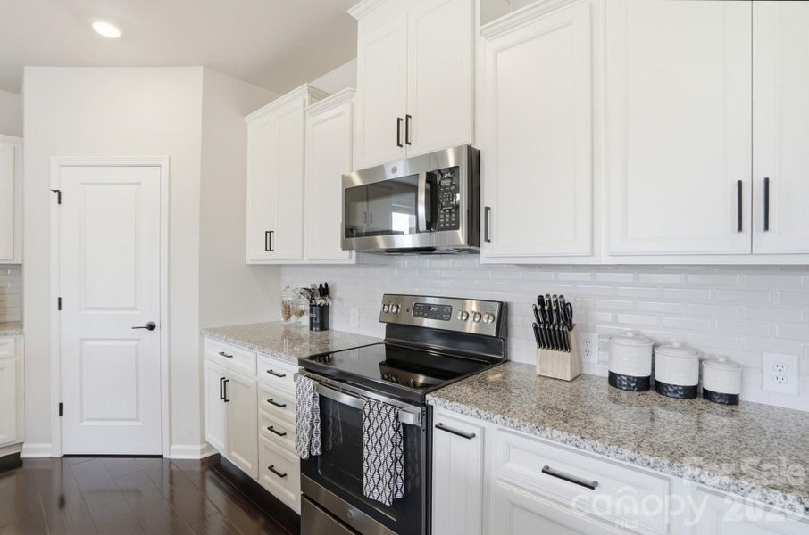 Furnished interior view inside a new home in , Charlotte (Image 10).