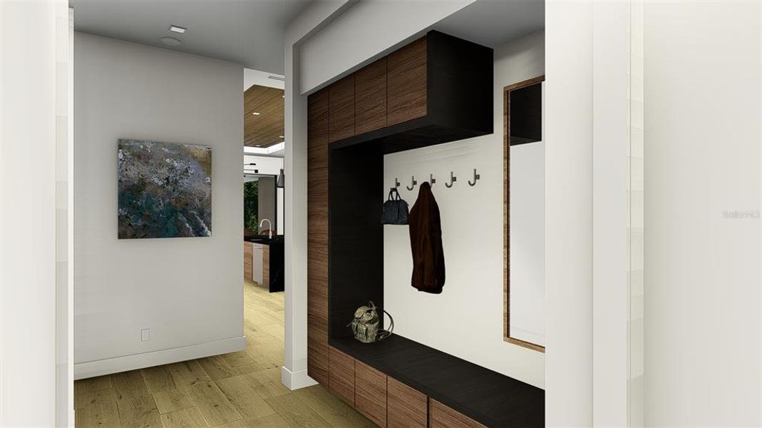 Furnished interior view inside a new home in , Fort Myers (Image 45).