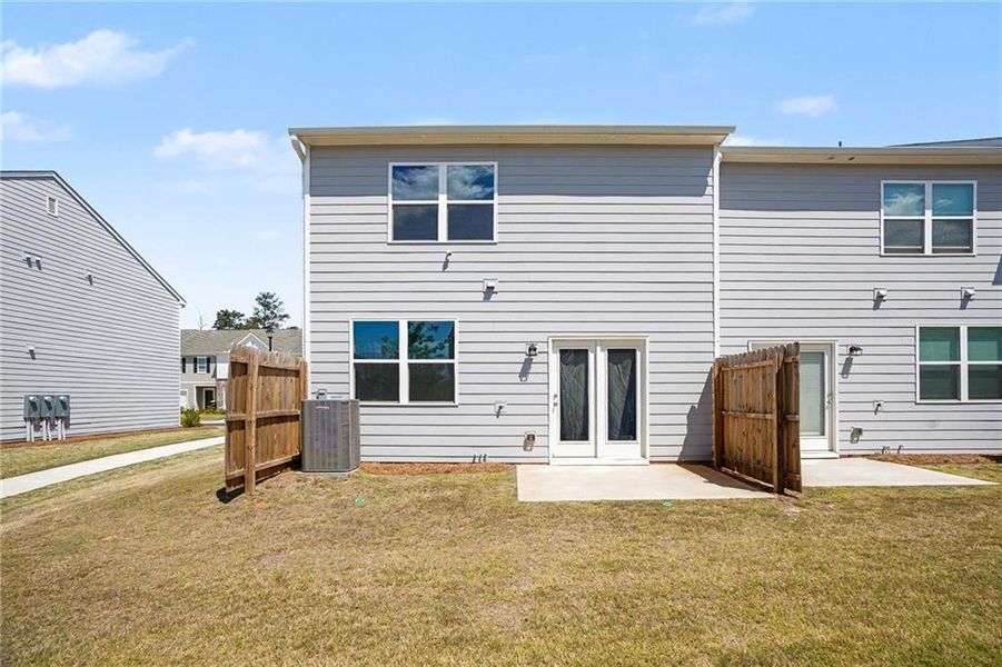 Exterior details and patio area of a home in , Locust Grove (Image 25).