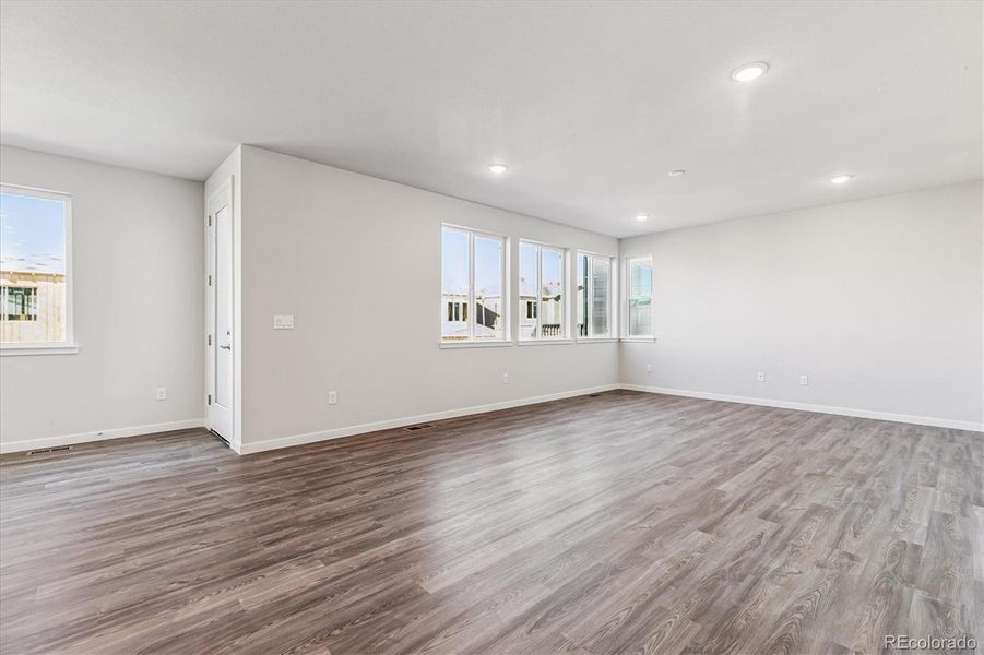 Spacious, unfurnished interior of a new home in Floret Collection at Alder Creek, Parker (Image 14).