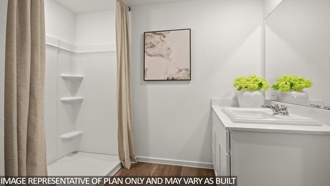 Furnished interior view inside a new home in Porters Mill, New Caney (Image 6). Furnished interior view inside a new home in Porters Mill, New Caney (Image 6).