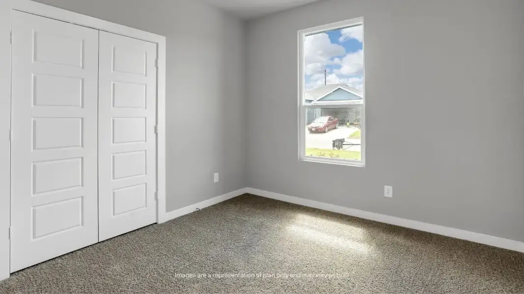 Representative unfurnished interior of a home built from the Ashli by D.R. Horton in Homestead at Parks Bell Ranch, Odessa (Image 17).