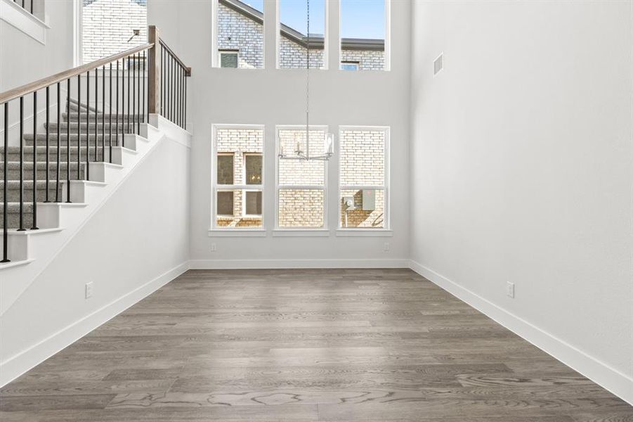 Spacious, unfurnished interior of a new home in Lyons Crest Estates, Garland (Image 23). Spacious, unfurnished interior of a new home in Lyons Crest Estates, Garland (Image 23).