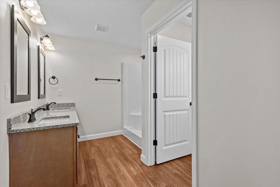 Representative furnished interior of a home built from the Ridge by Enchanted Homes in Lonesome Dove, San Antonio (Image 11).
