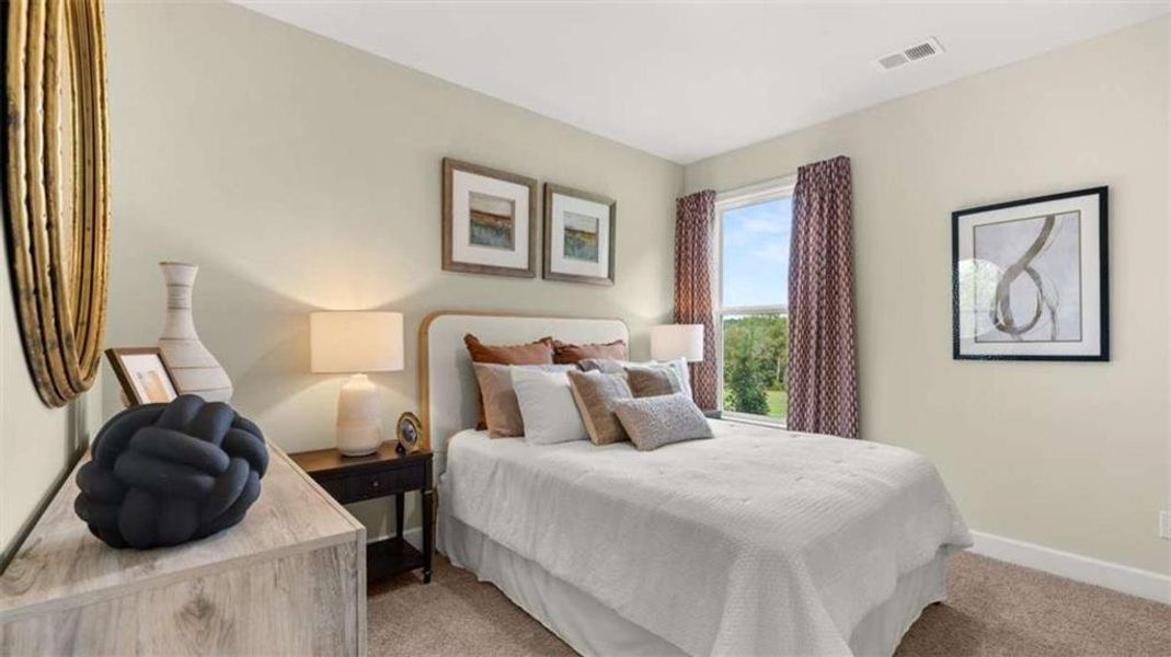 Furnished interior view inside a new home in Heritage Pointe, Senoia (Image 11).