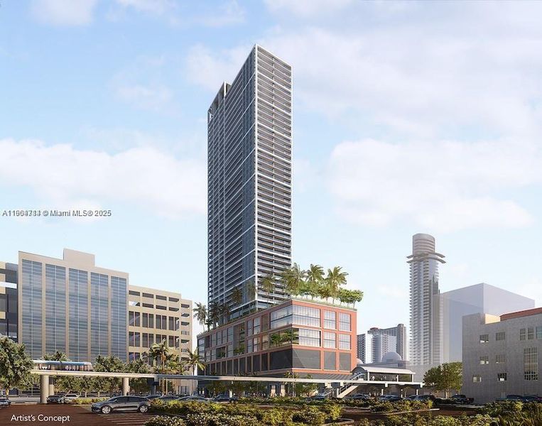 Condo located in Miami, FL showcasing its design and architecture (Image 4).