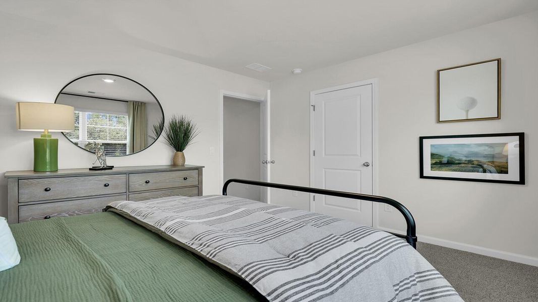 Furnished interior view inside a new home in The Cove at Mallard Crossing, Summerville (Image 21).