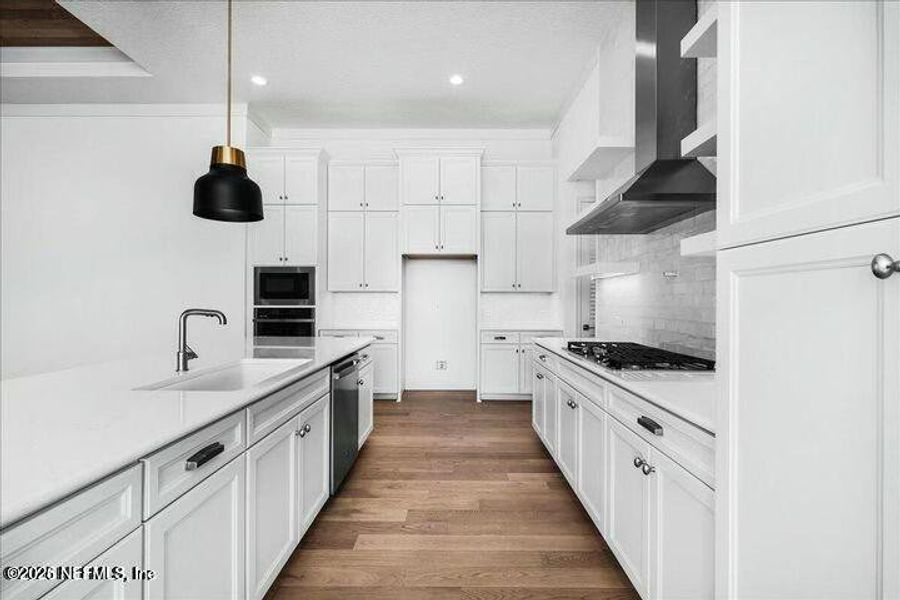 Furnished interior view inside a new home in , Jacksonville (Image 8). Furnished interior view inside a new home in , Jacksonville (Image 8).