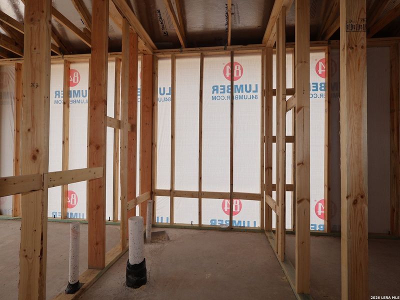 In-progress construction of a new home in Paloma Park, Converse, TX (Image 30).