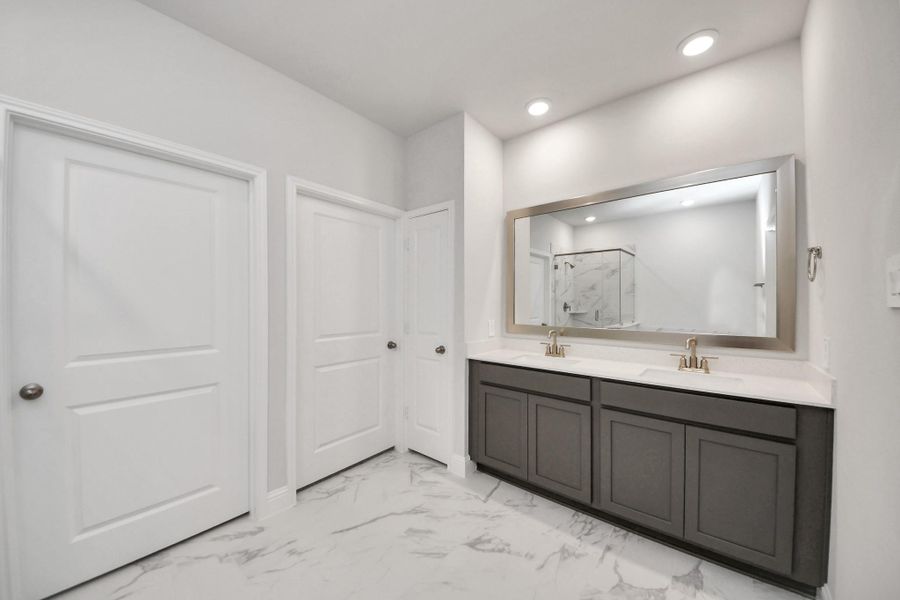 Furnished interior view inside a new home in Bridgeland: Signature Collection, Cypress (Image 3).