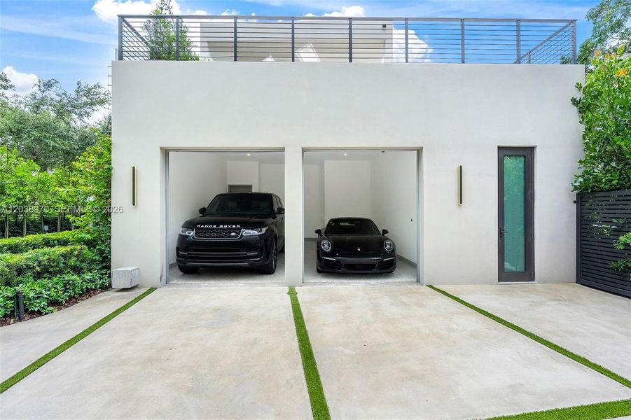 Exterior details and patio area of a home in , Miami (Image 4). Exterior details and patio area of a home in , Miami (Image 4).