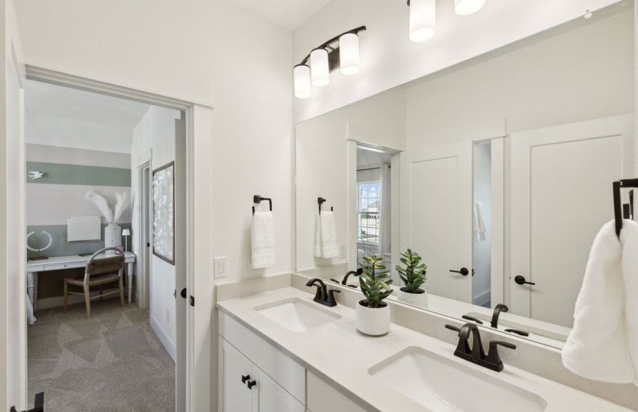 Furnished interior view inside a new home in Wellington, Fort Worth (Image 21).