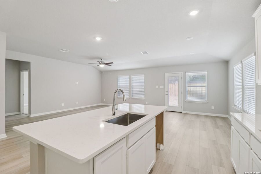 Furnished interior view inside a new home in Sagebrooke - Classic Series, San Antonio (Image 10).