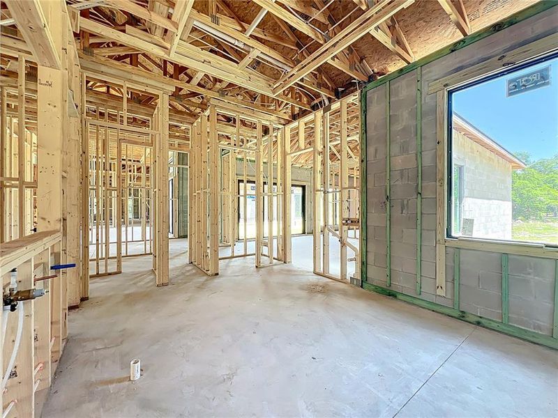 In-progress construction of a new home in , Oviedo, FL (Image 77).
