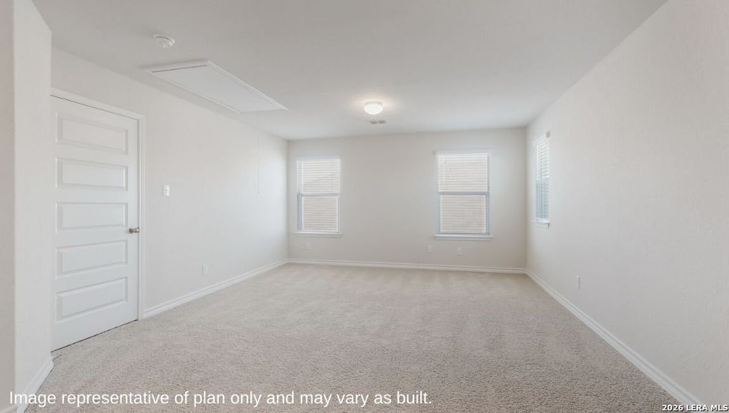 Spacious, unfurnished interior of a new home in Veranda, San Antonio (Image 23).