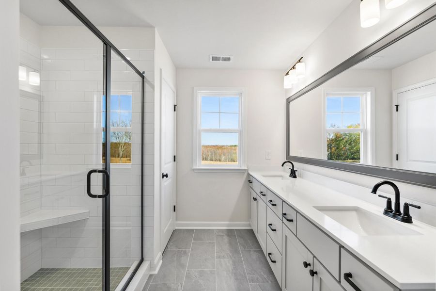 Furnished interior view inside a new home in , Summerville (Image 14).