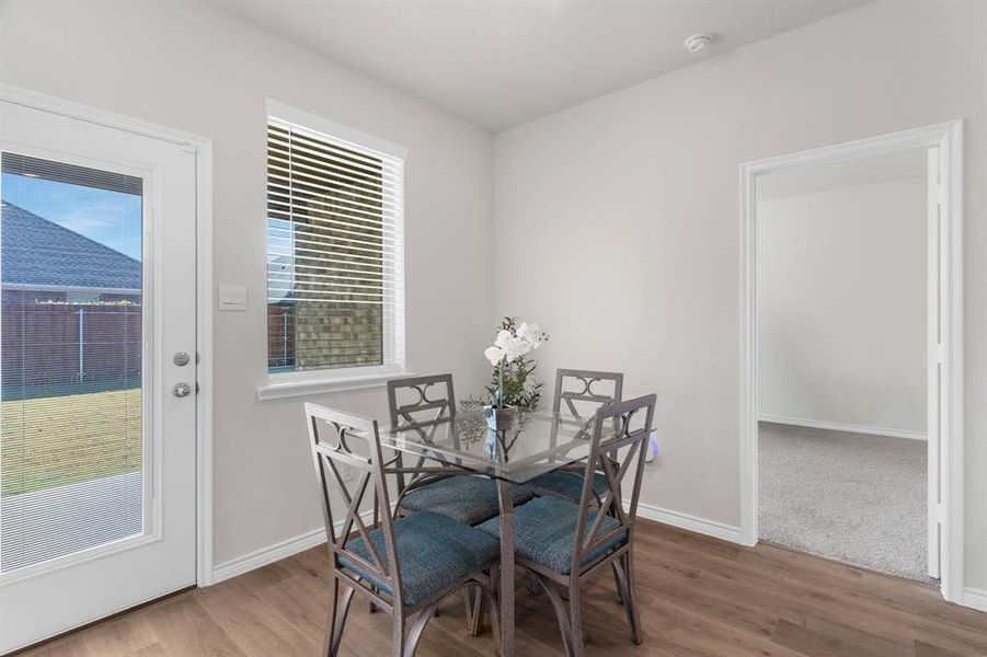 Furnished interior view inside a new home in , Aubrey (Image 16).