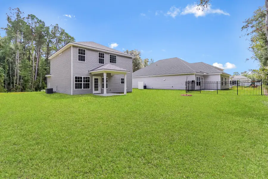 Optional Covered Back Porch Daufuskie plan