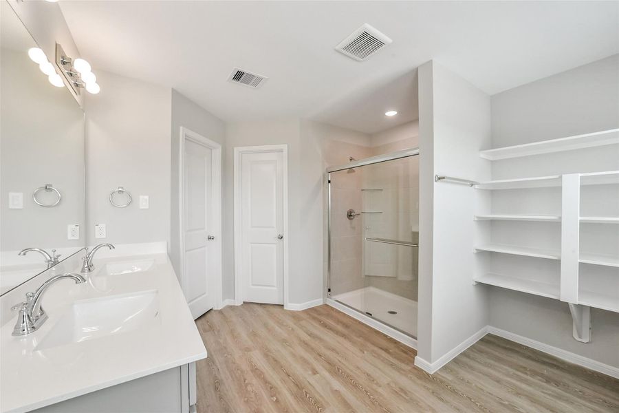 Furnished interior view inside a new home in , Houston (Image 9).