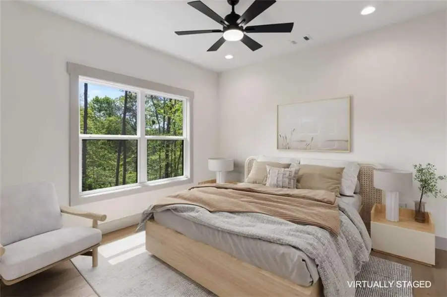 Furnished interior view inside a new home in , Ellijay (Image 12).