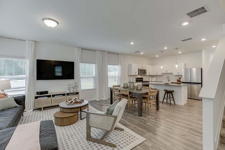 Furnished interior view inside a new home in Laurelwood, Douglasville (Image 5).