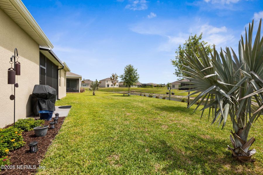 Exterior details and patio area of a home in , Ormond Beach (Image 29). Exterior details and patio area of a home in , Ormond Beach (Image 29).