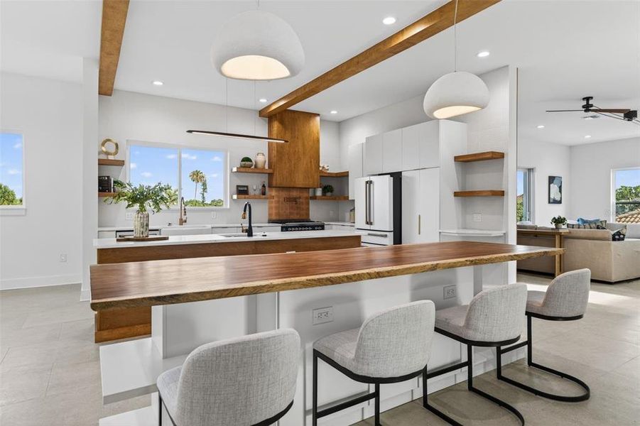 Furnished interior view inside a new home in , Belleair Beach (Image 14).