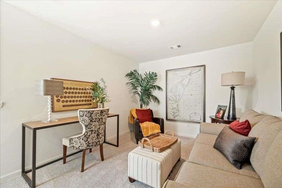 Furnished interior view inside a new home in , Conyers (Image 18).