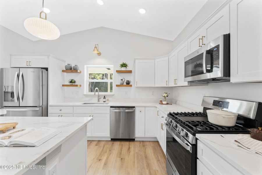 Furnished interior view inside a new home in , San Mateo (Image 7). Furnished interior view inside a new home in , San Mateo (Image 7).