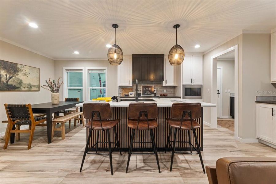 Furnished interior view inside a new home in , Okeechobee (Image 23).