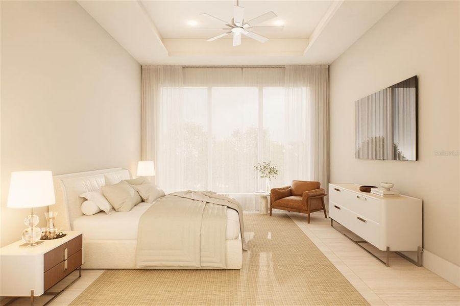 Furnished interior view inside a new home in , Orlando (Image 25). Furnished interior view inside a new home in , Orlando (Image 25).