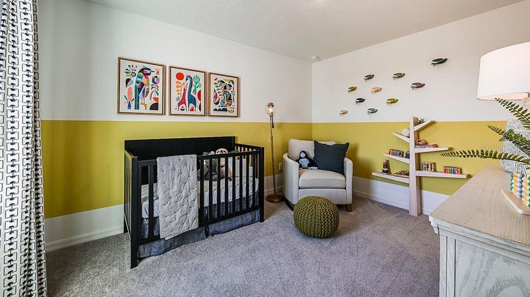 Furnished interior view inside a new home in Waterstone, Groveland (Image 17).