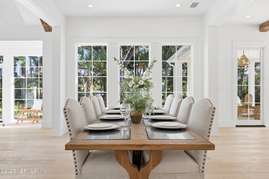 Furnished interior view inside a new home in , Ponte Vedra (Image 73).