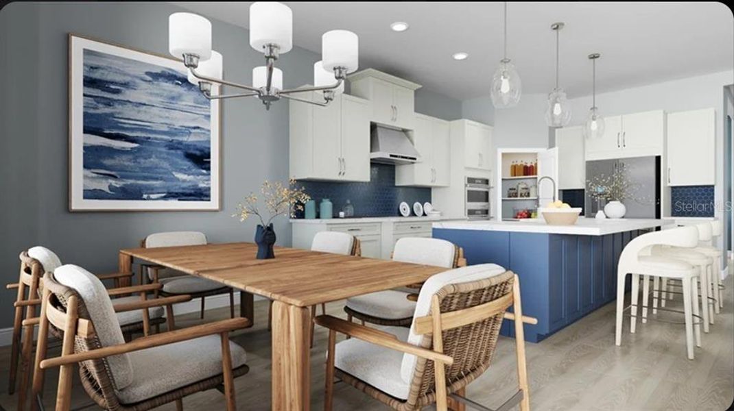 Furnished interior view inside a new home in Skye Ranch Community Group Page, Sarasota (Image 5).