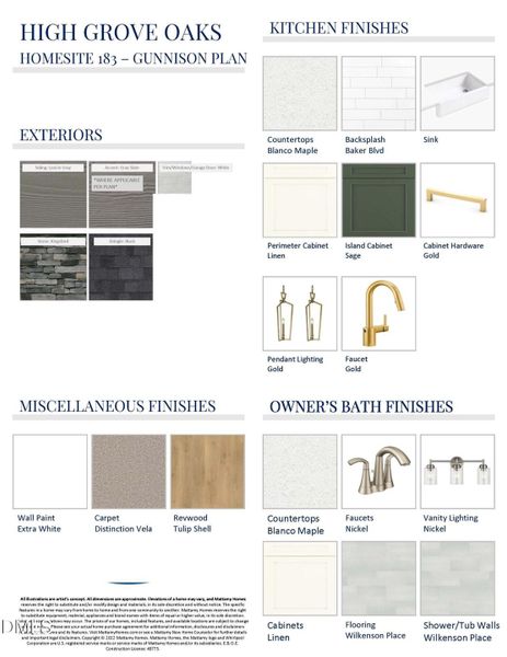 Design Selections