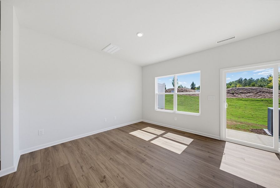 Spacious, unfurnished interior of a new home in Sweetbrier, Durham (Image 18).