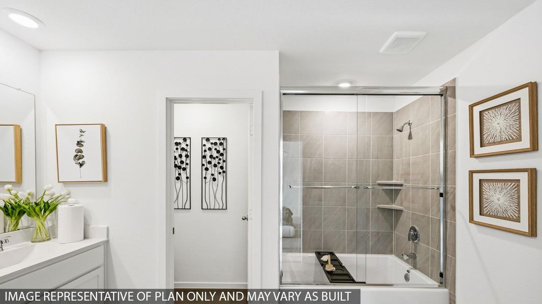 Furnished interior view inside a new home in , Crosby (Image 6). Furnished interior view inside a new home in , Crosby (Image 6).