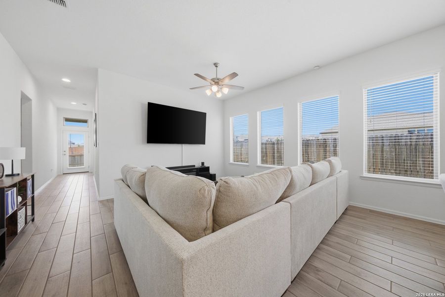Furnished interior view inside a new home in Ladera, San Antonio (Image 4).