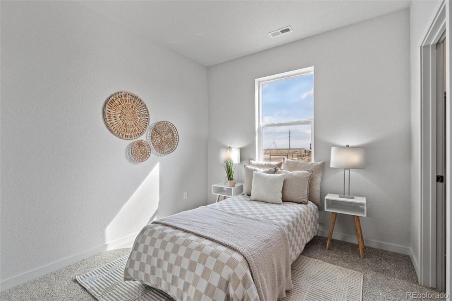 Furnished interior view inside a new home in , Pueblo West (Image 31).