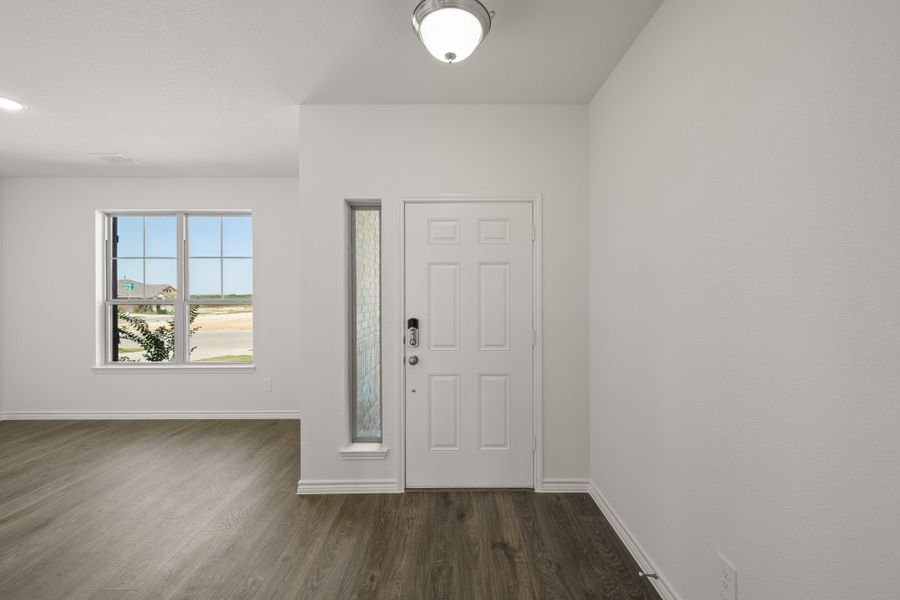 Spacious, unfurnished interior of a new home in Baker Farms, Cleburne (Image 13). Spacious, unfurnished interior of a new home in Baker Farms, Cleburne (Image 13).