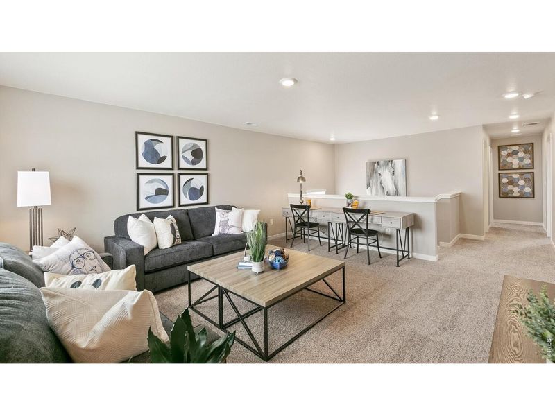 Furnished interior view inside a new home in Hansen Farm, Fort Collins (Image 8).