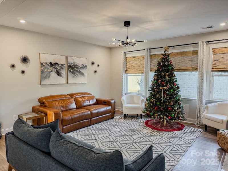 Furnished interior view inside a new home in , Mooresville (Image 10). Furnished interior view inside a new home in , Mooresville (Image 10).
