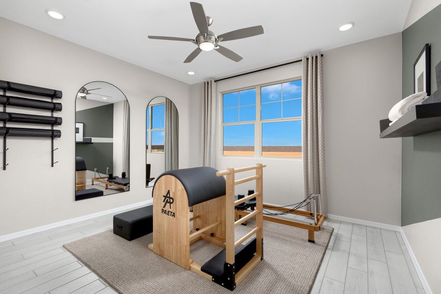 Representative furnished interior of a home built from the Cobalt by Mattamy Homes in Rosewood Heights, San Tan Valley (Image 16).