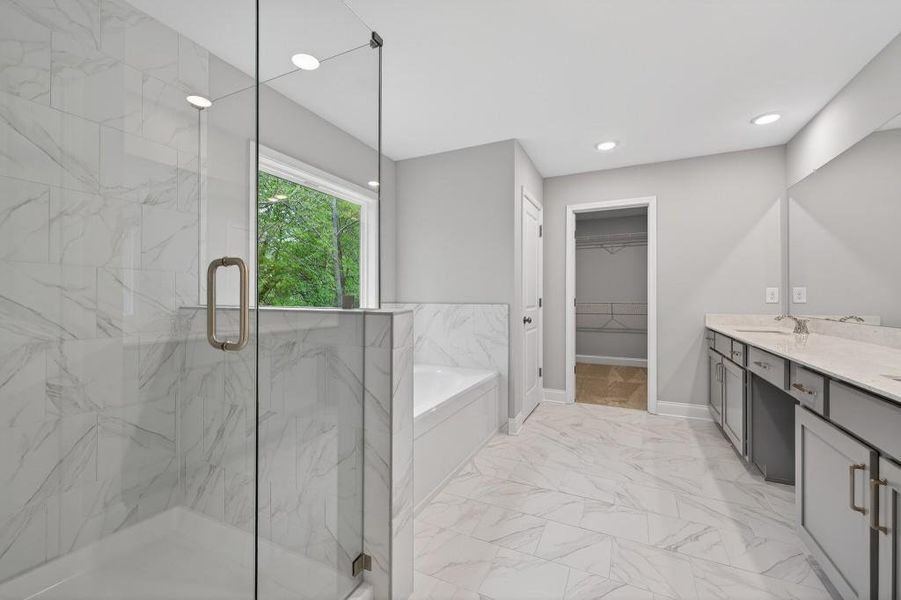 Furnished interior view inside a new home in , Sugar Hill (Image 11).