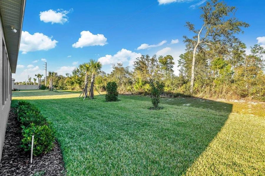 Exterior details and patio area of a home in Archers Mill, Ormond Beach (Image 33). Exterior details and patio area of a home in Archers Mill, Ormond Beach (Image 33).