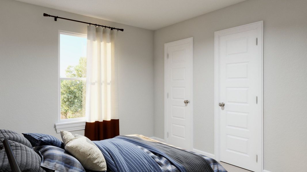 Representative furnished interior of a home built from the The Darwin by Legend Homes in Ridgeland Hills, Willis (Image 25).