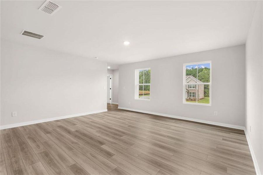 Spacious, unfurnished interior of a new home in Windsong Estates, McDonough (Image 29).