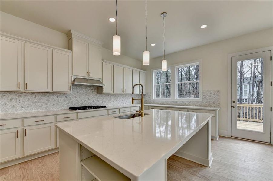 Furnished interior view inside a new home in , Cumming (Image 13).