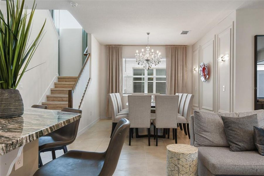 Furnished interior view inside a new home in , Kissimmee (Image 18).