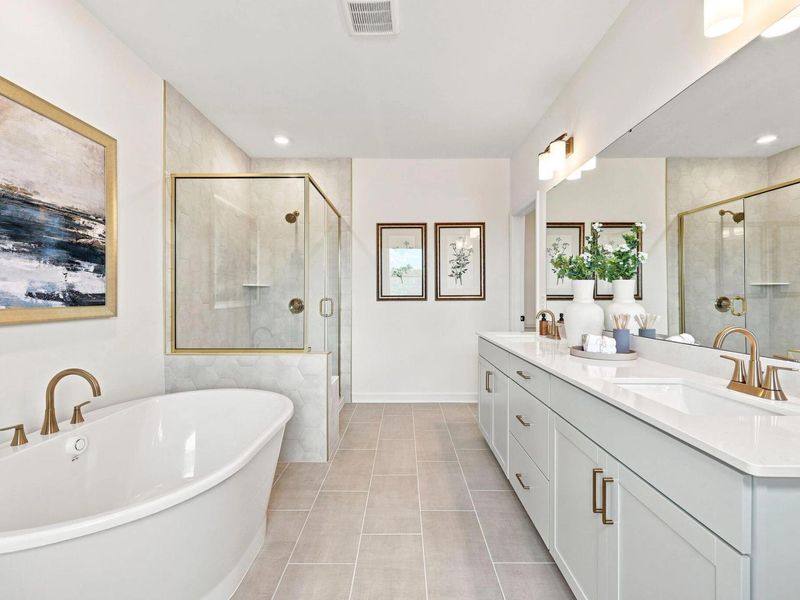 Furnished interior view inside a new home in Addison West, Holly Springs (Image 15). Furnished interior view inside a new home in Addison West, Holly Springs (Image 15).